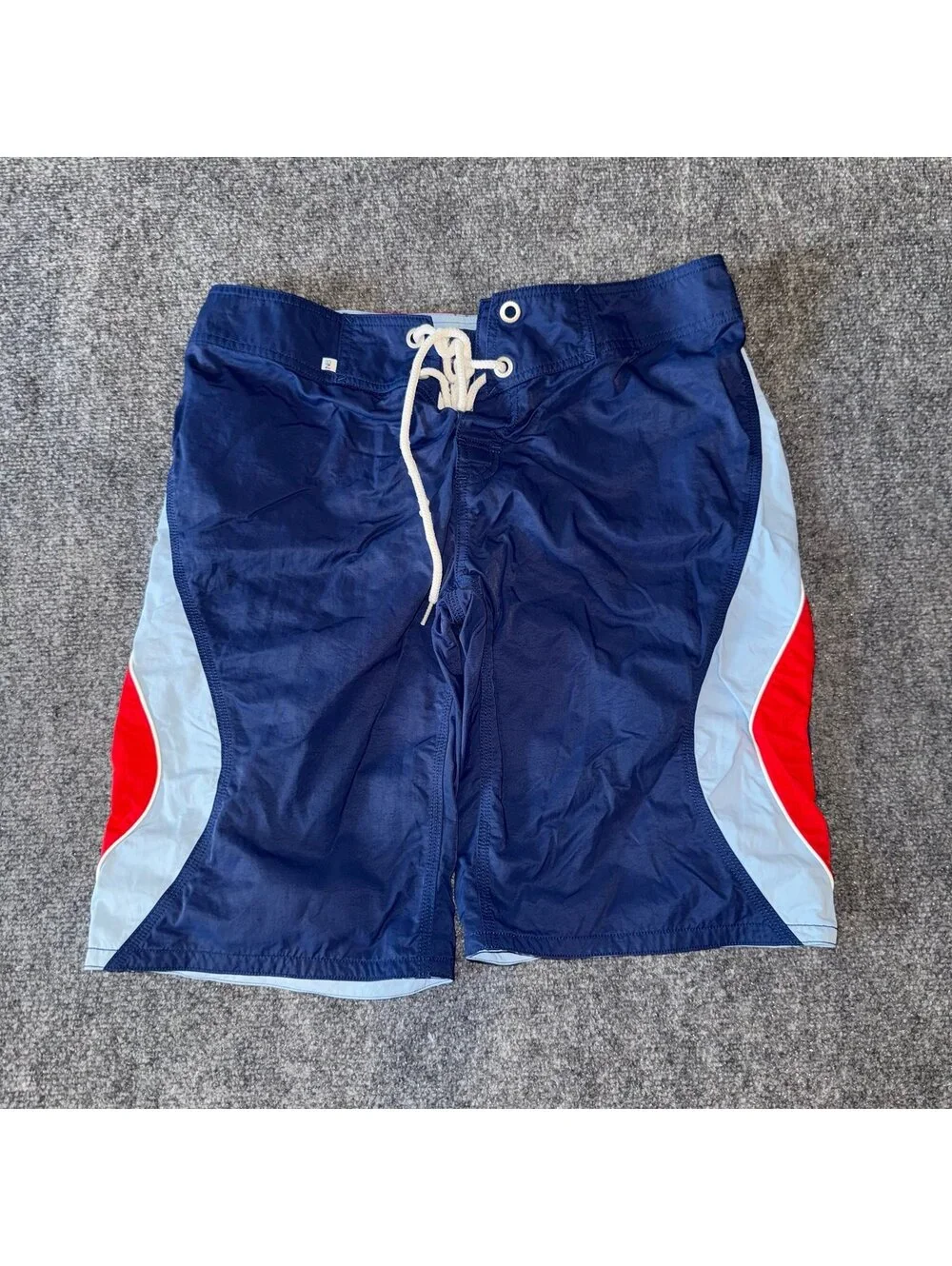 Nautica Blue Grail Surf Board Shorts Mens MD Vtg y2k 90s Rare